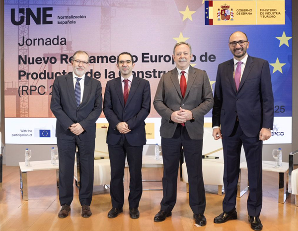 UNE y el Ministerio de Industria presentan el nuevo Reglamento Europeo de Productos de Construcción