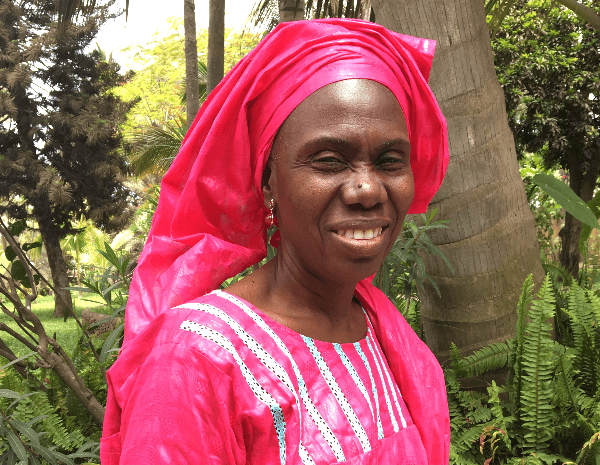 Cita participante Sra. Fagamou Sy DIOP