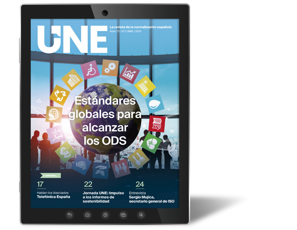Los estándares globales para alcanzar los ODS de la ONU, en revista UNE