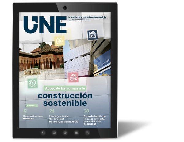 El apoyo de las normas a la construcción sostenible, en revista UNE
