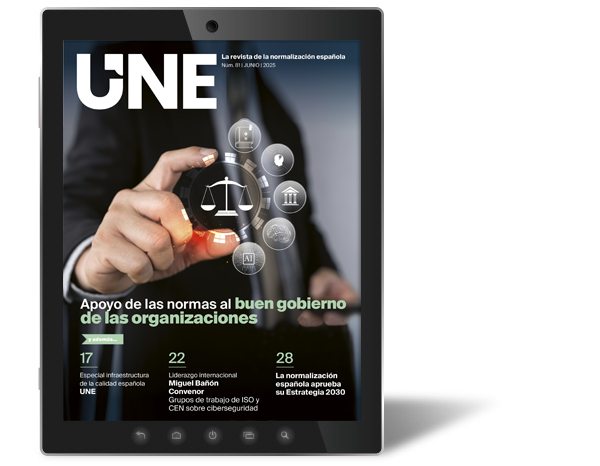 Normas para el buen gobierno de las organizaciones, en la revista UNE 