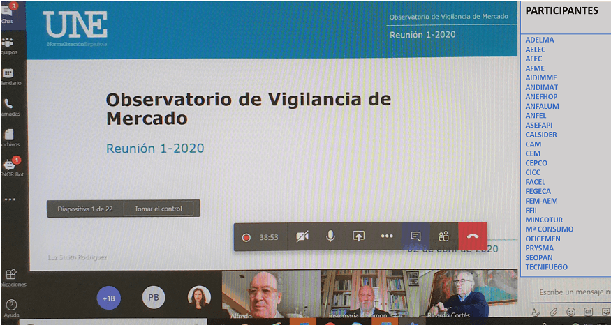 UNE, constituyó el jueves 2 de abril una nueva Comisión Consultiva