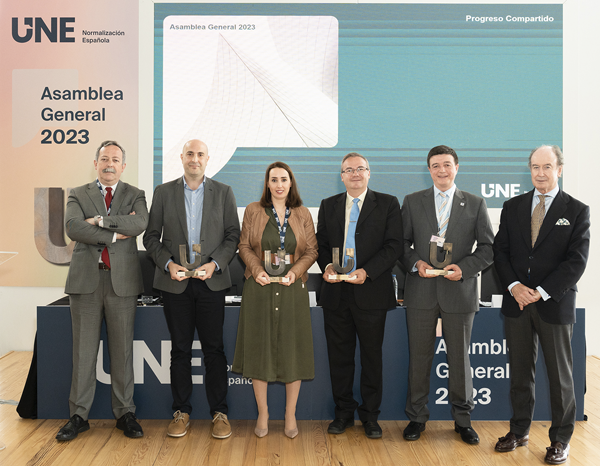 UNE entrega los Premios de Normalización 2023