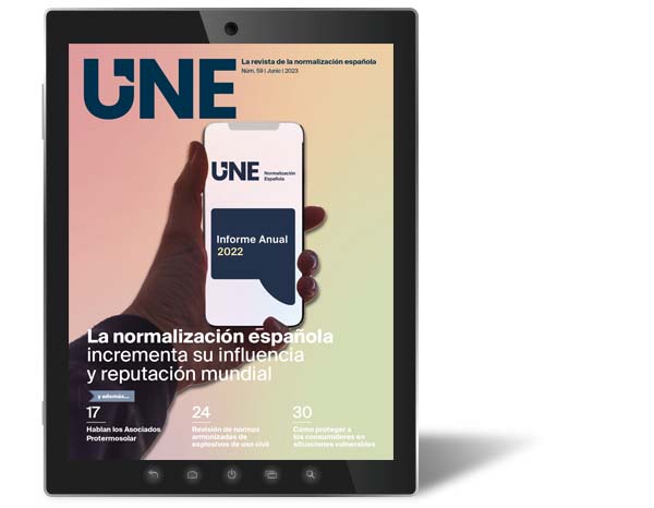 El incremento de la influencia y reputación de la normalización española en el mundo protagoniza el nuevo número de la Revista UNE