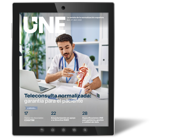 La nueva norma de teleconsulta protagoniza el nuevo número de la Revista UNE