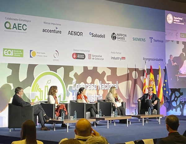 UNE participa en el Congreso Nacional de Industria del Ministerio de Industria y Turismo