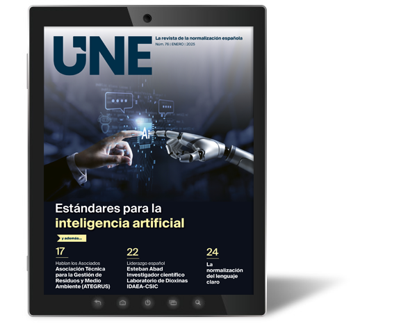 Los estándares para la inteligencia digital, en la revista UNE